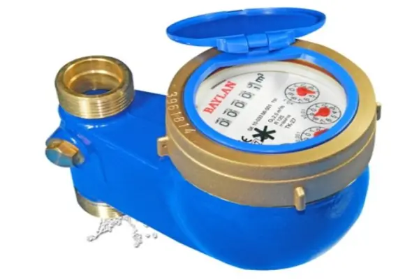 Van khóa đồng hồ nước